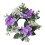 Artificial Rose Candle Ring Wreath 25 cm 1