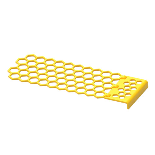 Customizable Animal Drinking Platform With Grip Pattern-Yellow