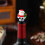 Wijnstopper met kerstthema voor kerstflessen 1