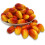 30 stuks realistische mini rode nep-mango's 1