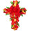 Artificial Easter Cross Wreath with Tulips, 45cm 1