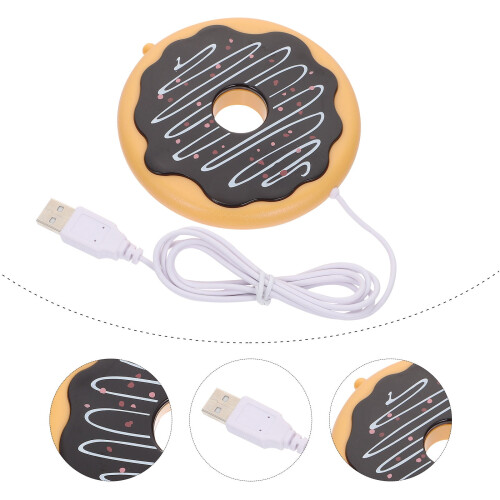 USB-Tassenwärmer-Untersetzer aus Kunststoff, 1 Stück