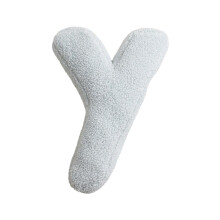 Coussins en peluche douce avec lettres de l'alphabet anglais (26 pièces)