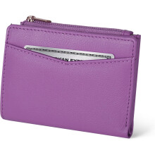 Women's Nappa Leather Tri-Fold Wallet