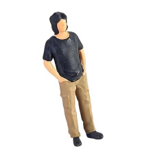 Delicate 1:64 Billiards Scene Resin Collectible-Keiri Nakai