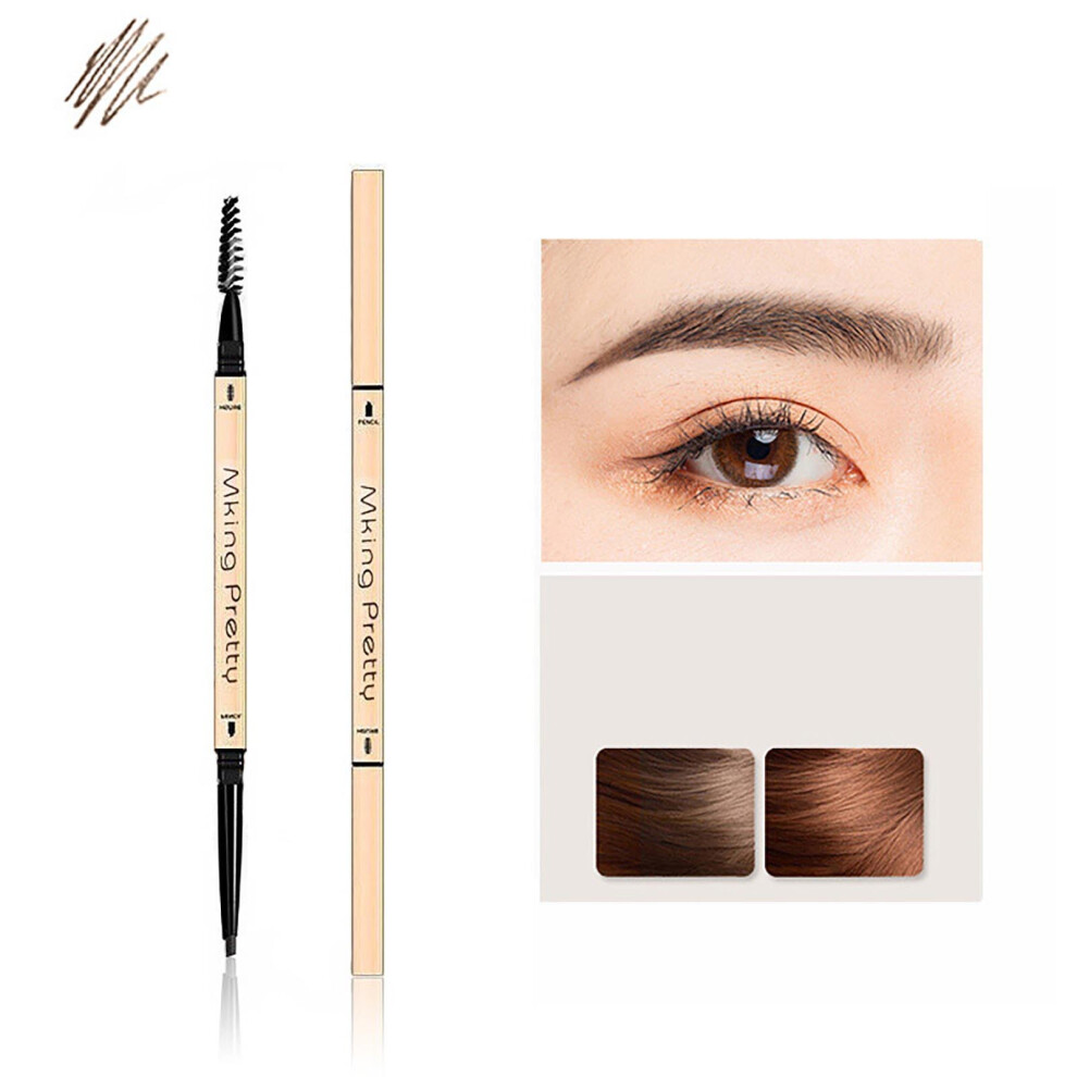 (Multicolor) Small Bar Small Chopsticks Eyebrow Pencil Beginner Thrush Extremely Fine Double-headed And Sweat-proof Not Dizzy