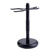Support élégant pour rasoirs de salle de bain avec une-Noir