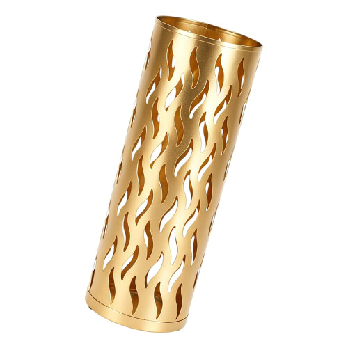 Weerbestendige decoratieve regenkledingcontainer, perfect-goud