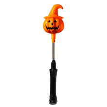 Bacchetta di Halloween a forma di zucca con luci LED e suoni spettrali