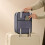 Boîte de rangement étanche pour chaussures de voyage, 3 compartiments, violette 1