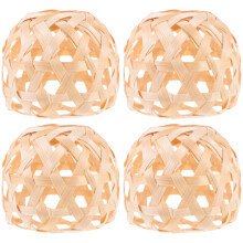 Bamboo Decorative Balls Set of 4