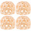 Bamboo Decorative Balls Set of 4 1