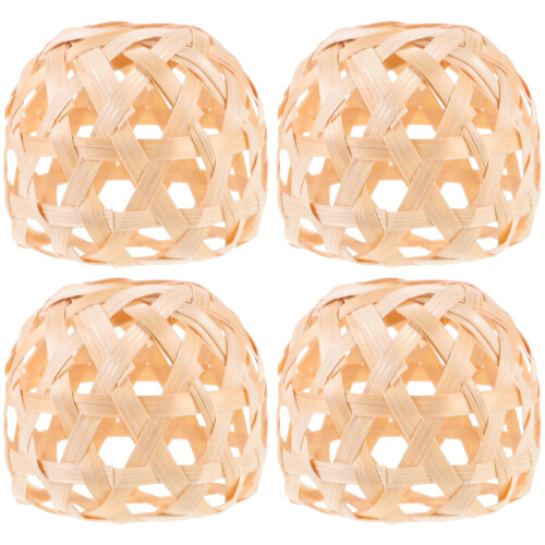 Bamboo Decorative Balls Set of 4