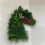Guirlanda de Natal artificial em formato de cavalo, 40x33cm 1