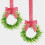 2 mini coronas artificiales de eucalipto, 15 cm 1