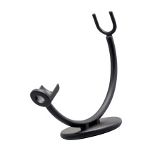 Convenient Manual Razors Stand in Unique Silver Finish-Black