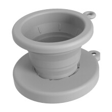 Bærbar kaffekop med drypfilter til camping og kontor