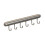 Barre murale pour ustensiles de cuisine avec 6 crochets 1