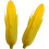 2pcs Realistic Yellow Corn Cobs Plastic Food Model 1