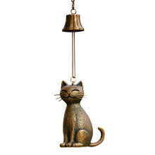 Whimsical Cats Wind Chimes with Bells Perfect for Porch-B