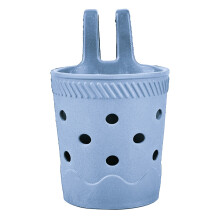Practical Drink Stand Portable Cup Holder For Travel-light blue