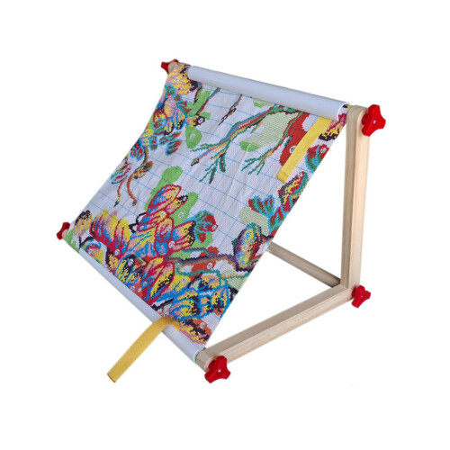 Portable Wooden Stitching Frame For-small Upgraded plastic nut
