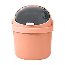 Mini papperskorg plast 1,3 gallon röd