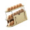 Plastic ellipsoidal Container For Refrigerator Holds 15 To 17-1 1