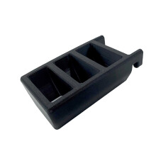 Multifunctional Tool Organizer With 3 Compartments-black