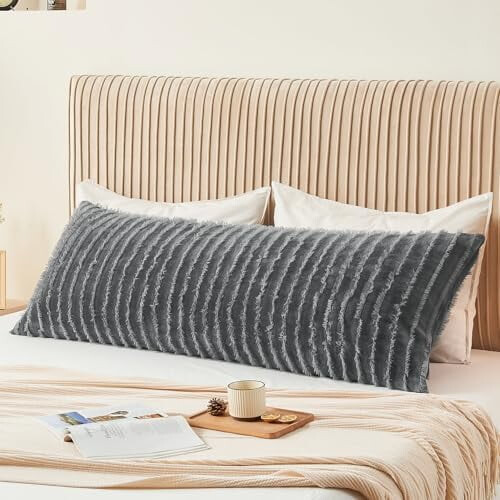 Fleece örngott 20x54 tum, dragkedja, 2-pack