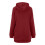 Damen-Kapuzenpullover aus Polyester – Rot, XXXXL 3
