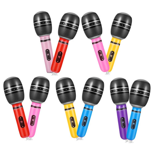 Microphone gonflable pour jeux de rôle