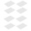 8Pcs Gel Printing Plate Multipurpose Silicone Printing-5x7in 1