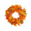 16" Fall Wreath with Maple Leaves, Pumpkins & Berries 1
