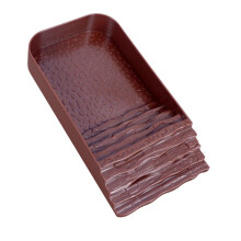 General Animal Living Space Container Textured-Reddish Brown