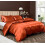 Punainen satiinipussilakanasetti, queen size 1