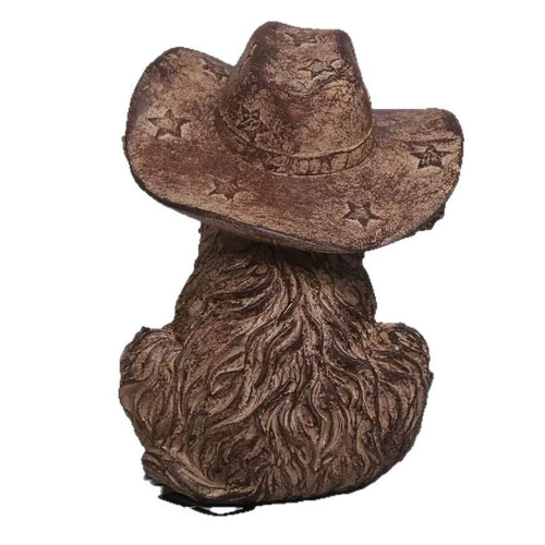 Highland Cow Resin Statue Tabletop Ornament