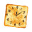Fun Toast Shape Wall Clock Quiet Movement For Kitchen And-30cm 1