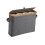 Bathroom Tissue Holder Organizer With Dustproof Cover And-grey 1