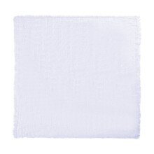Serviette de table Elainilye en coton et lin avec pompon, 1 pièce