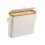 Space Saving Foldable Toilet Paper Basket With Dustproof-MS 1