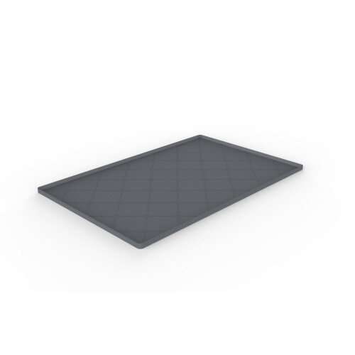 Silicone Under Sink Mat 34 x 22 in with Drain Hole