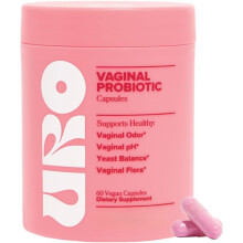 (1pc) URO Vaginal Probiotics for Women pH Balance with Prebiotics&Lactobacillus–Vaginal Health Supplement,60 Count (Pack of 1)