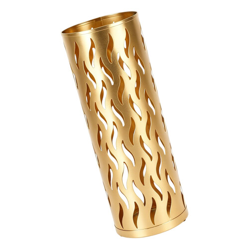 Modern Round Rain Accessory Bin Accommodates 6 Large And 3-gold