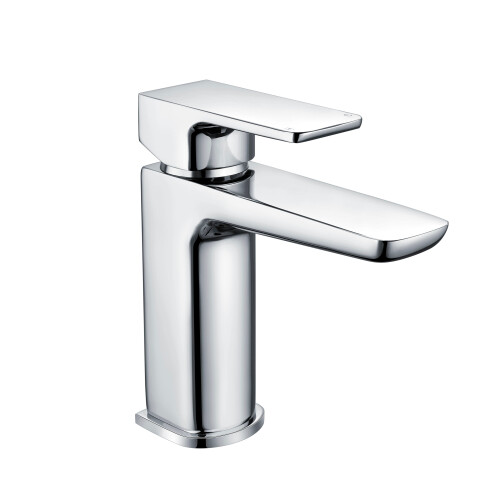 Dellonda Baridi Basin Mixer Tap with Clicker Waste, Chrome - DH392