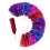 Cheerleading-Pompons, 9-teiliges Kunststoff-Set 1