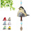 Ceramic Bird Wind Chime – Handmade, 5-Bird Design 1