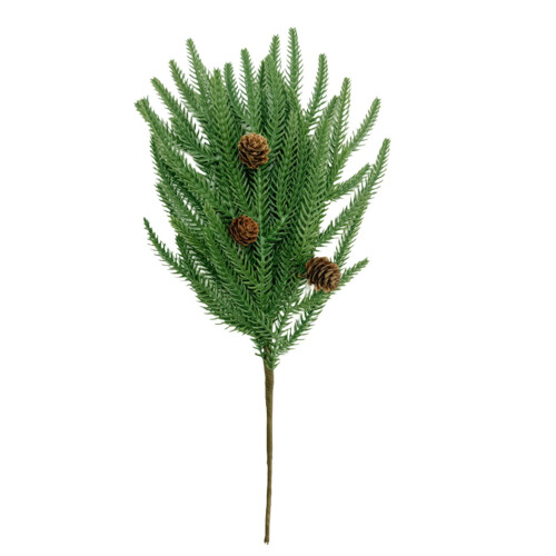 Artificial Norfolk Pine Sprig 17.7-19.7 in