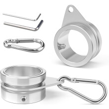 Flaggstångsringar i aluminium 1,25 tum 2-pack