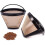 Filtre à café conique réutilisable RUseeN n 4, lot de 2 1